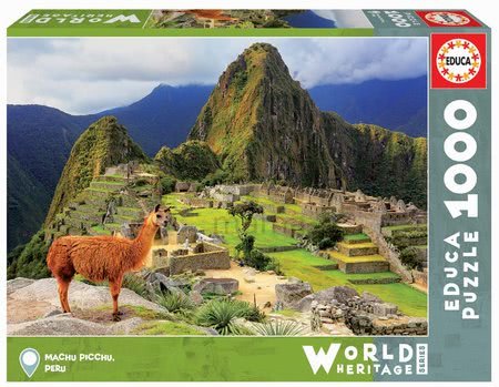 Puzzle Machu Picchu Educa 1000 dielov a Fix lepidlo od 11 rokov