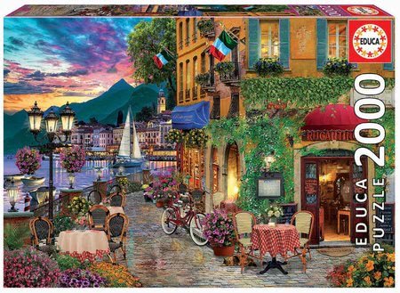 Puzzle Italian Fascino Educa 2000 dielov a Fix lepidlo od 11 rokov