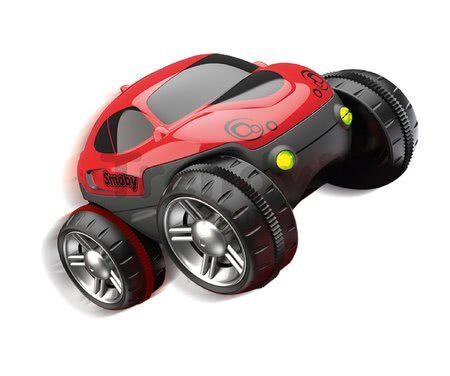 Flexibilná autodráha FleXtreme Discovery Set Smoby 184 dielov dráhy a 440 cm dlhá s elektronickým svietiacim autom od 4 rokov