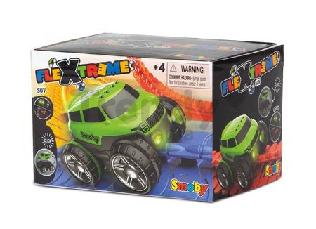 Náhradné autíčko SUV k flexibilnej autodráhe FleXtreme Discovery Set Smoby s vymeniteľnou karosériou od 4 rokov