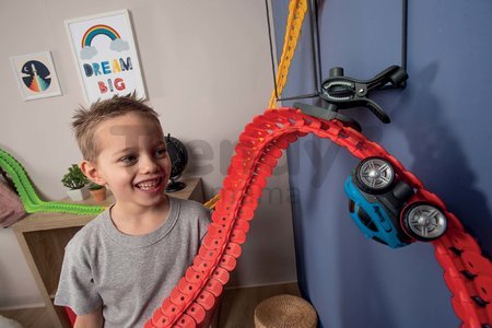 Náhradný diel fixácia k flexibilnej autodráhe FleXtreme Discovery Fixing Set Smoby 5 dielov k vytvoreniu kreácií od 4 rokov