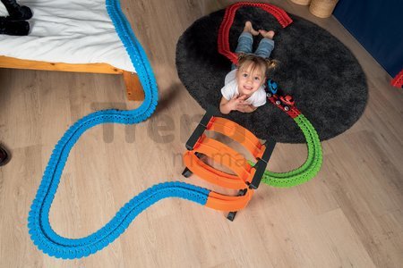 Náhradný diel okruhy k flexibilnej autodráhe Flextrem Discovery Superloops Set Smoby vertikálne a horizontálne 2 kusy