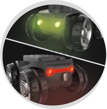 Flexibilná autodráha s oblúkom Flextreme Superloop Circuit Smoby vertikálno-horizontálne s autom 145 dielov od 4 rokov