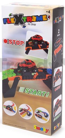 Náhradný diel Stop-Start k flexibilnej autodráhe Flextreme Discovery Set Smoby s mostom a tunelom od 4 rokov