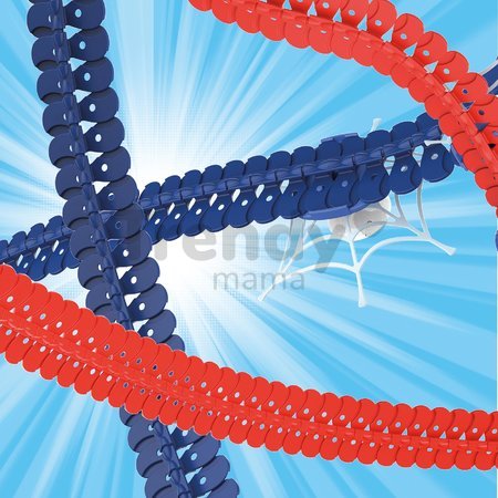 Náhradné diely k flexibilnej autodráhe Spidey Marvel Flextreme Refill Smoby 72 dielov 1,72 metrov od 4 rokov