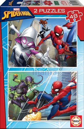 Puzzle Spiderman Educa 2x48 dielov od 4 rokov