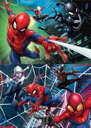 Puzzle pre deti Spiderman Educa 2x100 dielov od 6 rokov