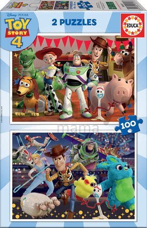 Puzzle Toy Story 4 Educa 2x100 dielov od 6 rokov