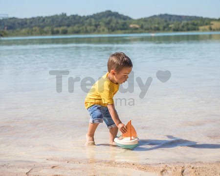 Plachetnica z cukrovej trstiny rastliny Bio Sugar Cane Sailing Boat Smoby z kolekcie Smoby Green 100% recyklovateľné od 12 mes