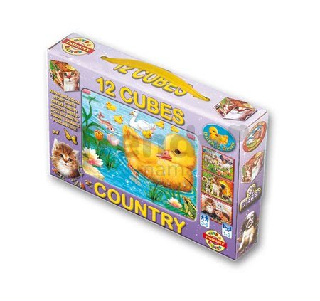 Rozprávkové kocky Safari Dohány 12 dielov