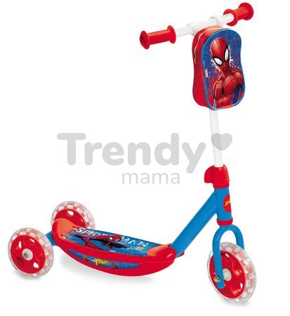 Trojkolesová kolobežka Ultimate Spiderman Mondo s taškou