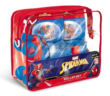 Kolieskové korčule The Ultimate Spiderman Mondo s chráničmi veľkosť 22-29