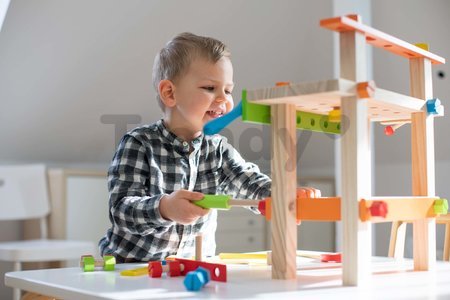 Drevená pracovná dielňa Work Bench Eichhorn s náradím 49 dielov