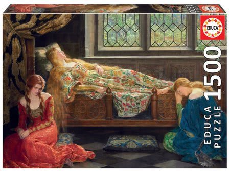 Puzzle Sleeping Beauty Educa 1500 dielov a Fix lepidlo od 11 rokov