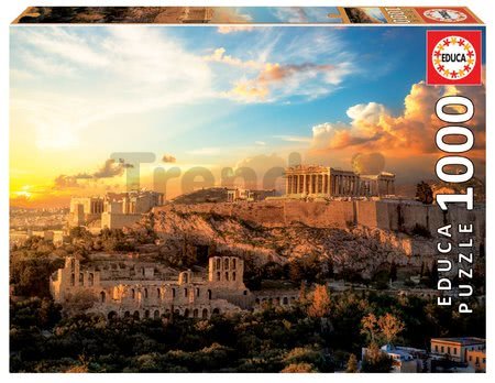 Puzzle Acropolis of Athens Educa 1000 dielov a Fix lepidlo od 11 rokov