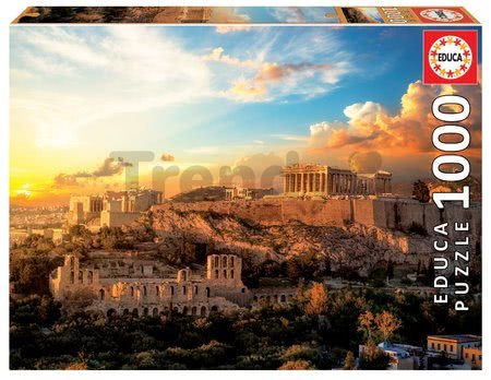 Puzzle Acropolis of Athens Educa 1000 dielov a Fix lepidlo od 11 rokov
