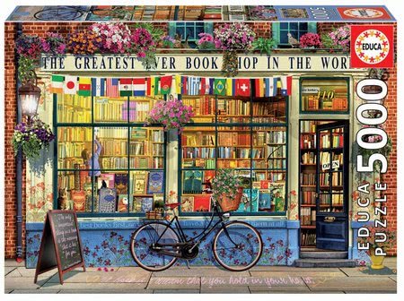 Puzzle Greatest Bookshop in the World Educa 5000 dielov od 11 rokov