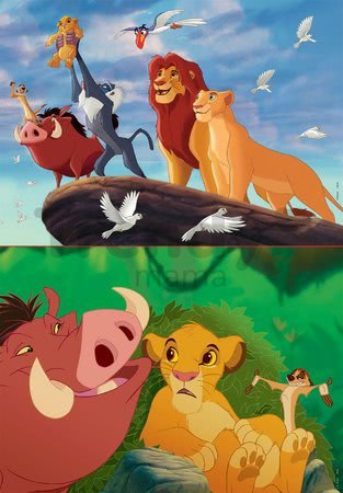 Puzzle The Lion King Disney Educa 2x48 dielov od 4 rokov