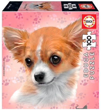 Puzzle Mini Box Chihuahua Educa 100 dielov od 6 rokov