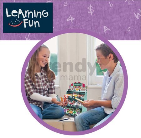 Náučná hra pre najmenších The Shopping List Educa Učíme sa nakupovať v obchode s obrázkami 142 dielov od 5 rokov