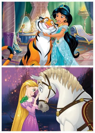 Drevené puzzle Princess Disney Educa 2x16 dielov