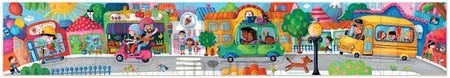 Puzzle pre najmenších Story Vehicles in the City Educa rozprávka Cestujeme po meste 26 dielov