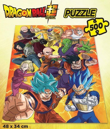 Puzzle Dragon Ball Super Educa 500 dielov a Fix lepidlo od 11 rokov