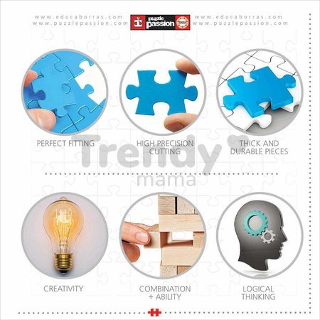 Puzzle The Lecturer Esther Gili Educa 1000 dielov a Fix lepidlo v balení od 11 rokov