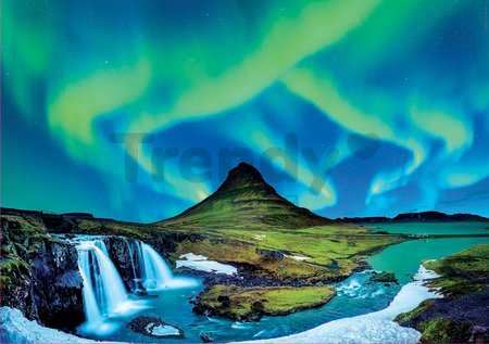 Puzzle Aurora Boreal Islandia Educa 1500 dielov a Fix lepidlo od 11 rokov