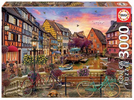 Puzzle Colmar France Educa 3000 dielov od 11 rokov