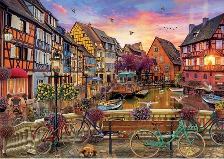 Puzzle Colmar France Educa 3000 dielov od 11 rokov