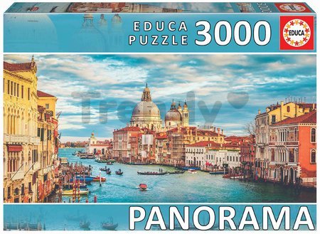 Puzzle Grand canal Venice Educa 3000 dielov od 11 rokov