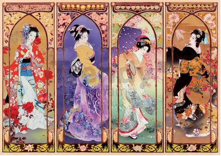 Puzzle Japanese Collage Educa 4000 dielov od 11 rokov