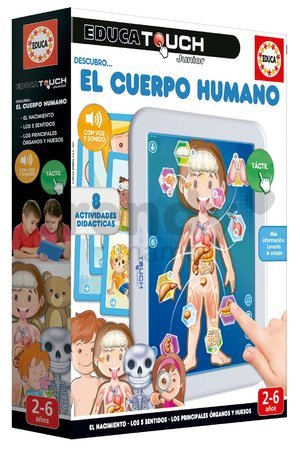 Tablet elektronický El Cuerpo Humano Educa Učíme sa o ľudskom tele po španielsky od 2 rokov