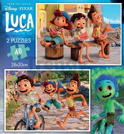 Puzzle Luca Disney Educa 2x48 dielov od 5 rokov