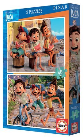 Puzzle Luca Disney Educa 2x48 dielov od 5 rokov