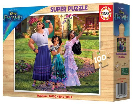 Drevené puzzle Encanto Disney Educa 100 dielov od 6 rokov