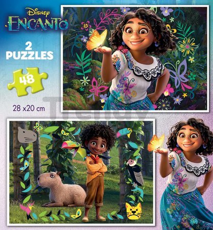 Puzzle Encanto Disney Educa 2x48 dielov od 5 rokov