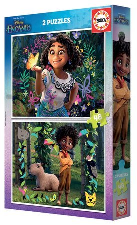 Puzzle Encanto Disney Educa 2x48 dielov od 5 rokov