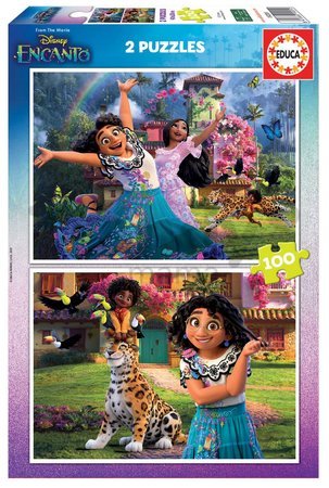 Puzzle Encanto Disney Educa 2x100 dielov od 6 rokov