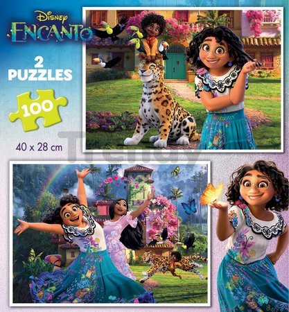 Puzzle Encanto Disney Educa 2x100 dielov od 6 rokov