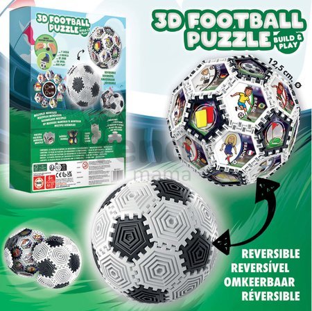 Puzzle futbalová lopta 3D Football Puzzle Educa 32 dielov
