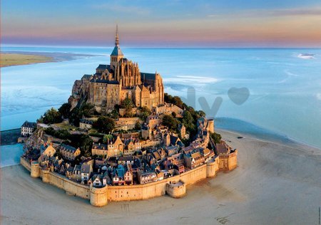 Puzzle Mont-Saint Michel Educa 1000 dielov a Fix lepidlo