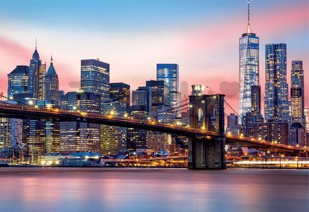 Puzzle Brooklyn Bridge Neon Educa 1000 dielov a Fix lepidlo