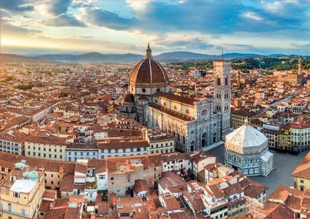 Puzzle Florence Educa 1500 dielov a Fix lepidlo
