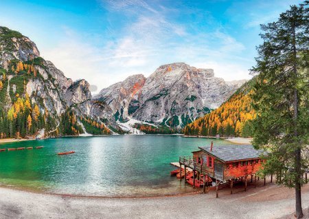 Puzzle Braies Lake at Autumn Educa 3000 dielov