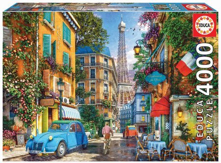 Puzzle Streets of Paris Educa 4000 dielov