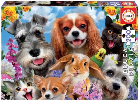 Puzzle Selfie Pet Parade Educa 200 dielov