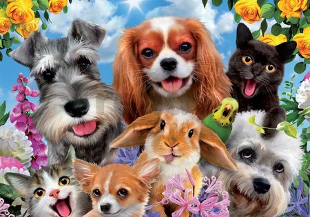 Puzzle Selfie Pet Parade Educa 200 dielov
