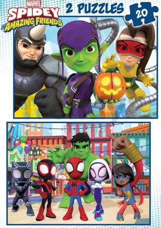 Puzzle Spidey & his Amazing Friends Educa 2x20 dielov